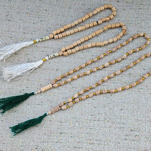Other - EID Pray Tasbbeh Religious Beads Real Handcrafted Prayer Beads Ramadan Rosary X4